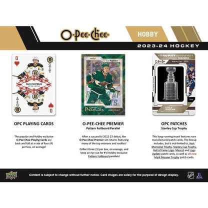2023-24 O-Pee-Chee Hockey Hobby 16 Box Case