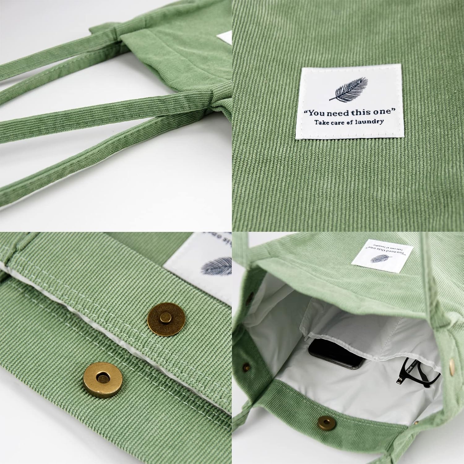 Bag for Women with Inner Pocket, Shoulder Bag for Work, Travel & Shopping