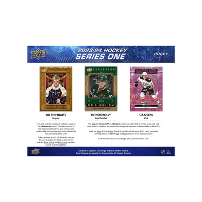 2023-24 Upper Deck Series 1 Hockey Hobby Box